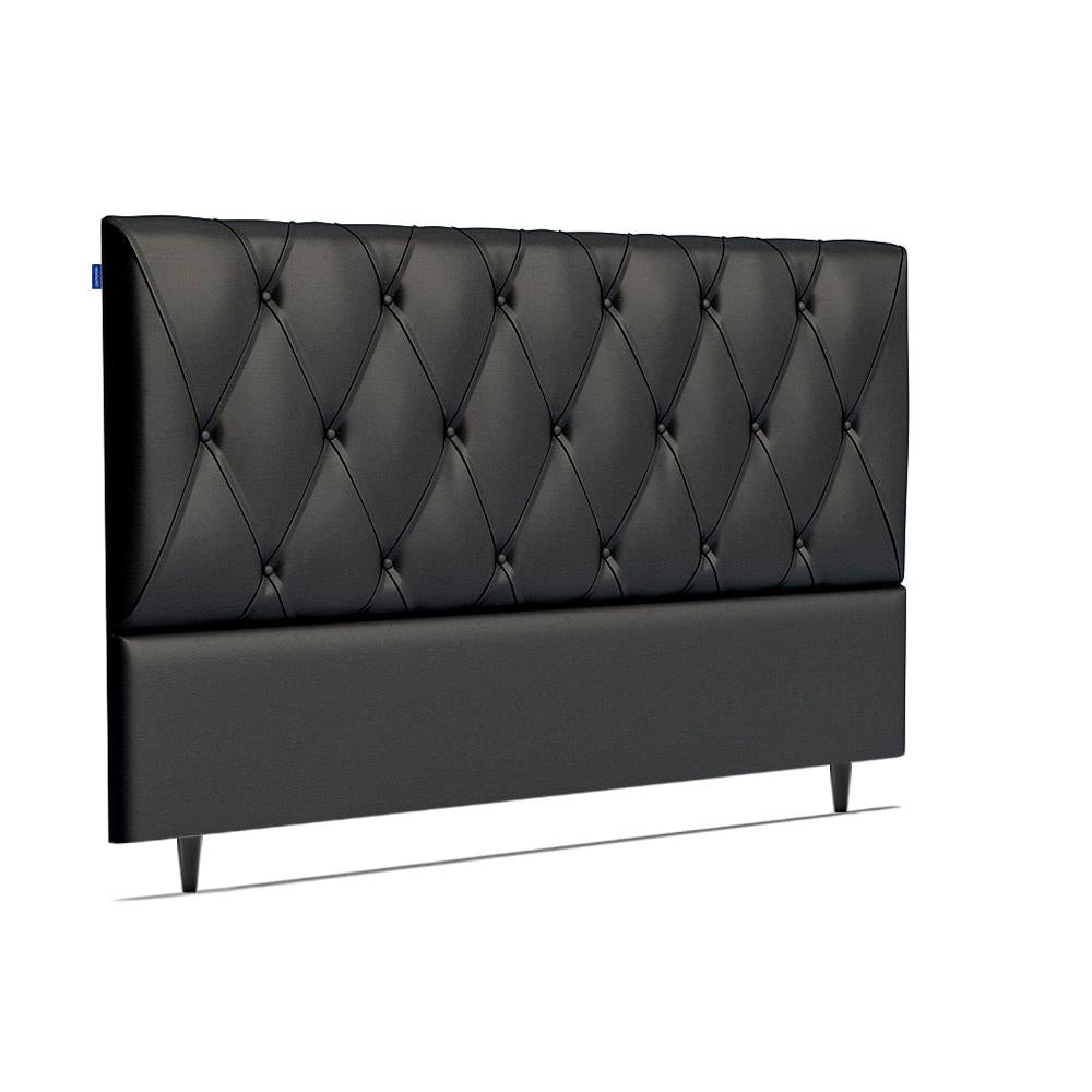 Cabeceira Murat Facto Preto Queen (8x160x120) - Ortobom