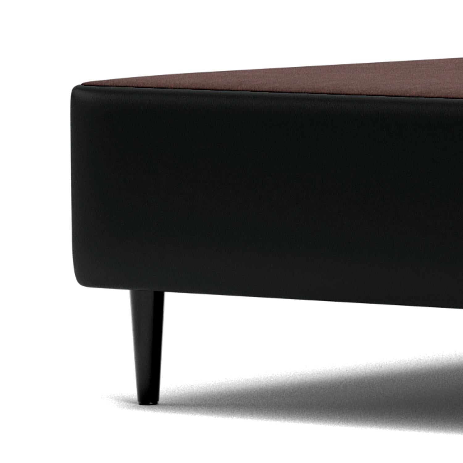 Base Sommier Preto Casal (138x188x23) - Ortobom