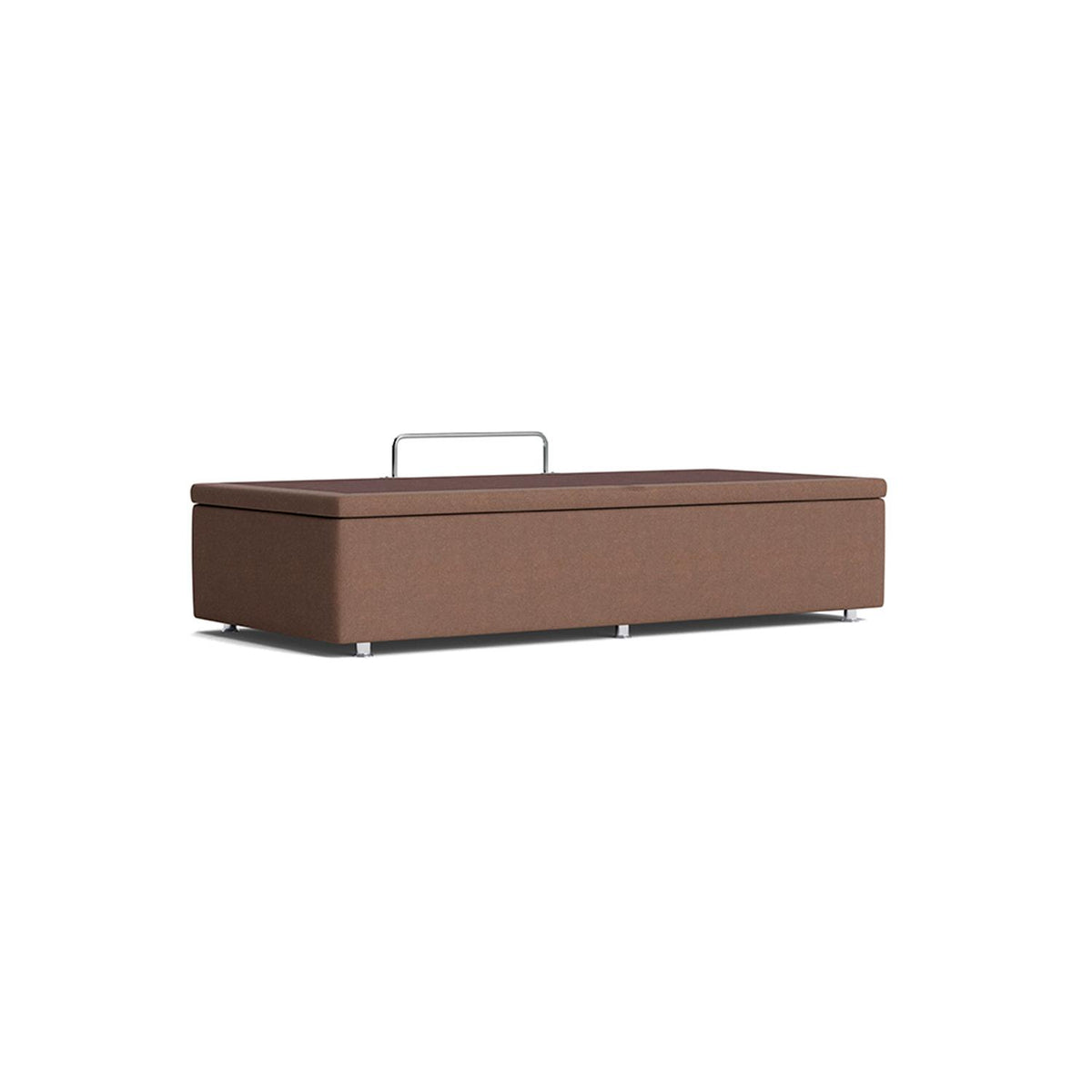 Cama Baú e Poli Ortopillow D33 Solteiro (88x188) Ortobom
