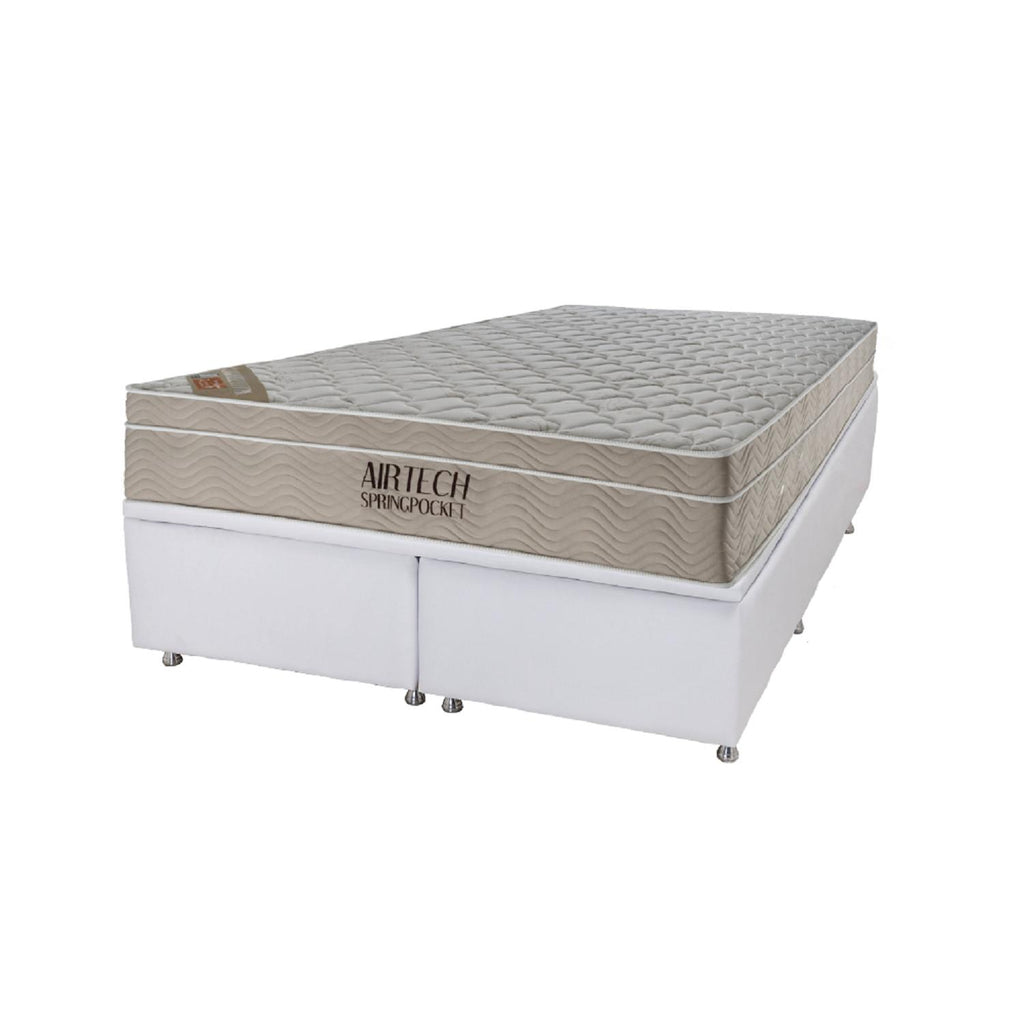 Cama Baú Ortobom e Airtech Molas ensacadas  (158x198x64)