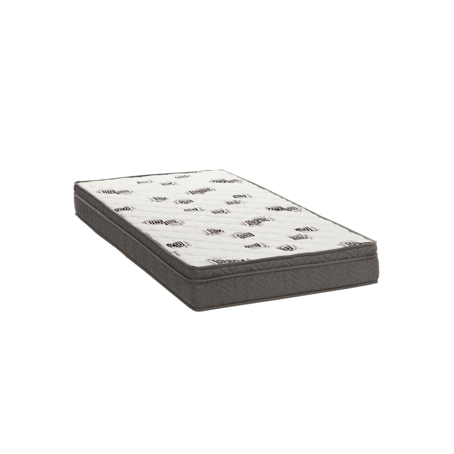 Cama  Box e Colchão Light D45 - Solteiro (88x188) - Ortobom
