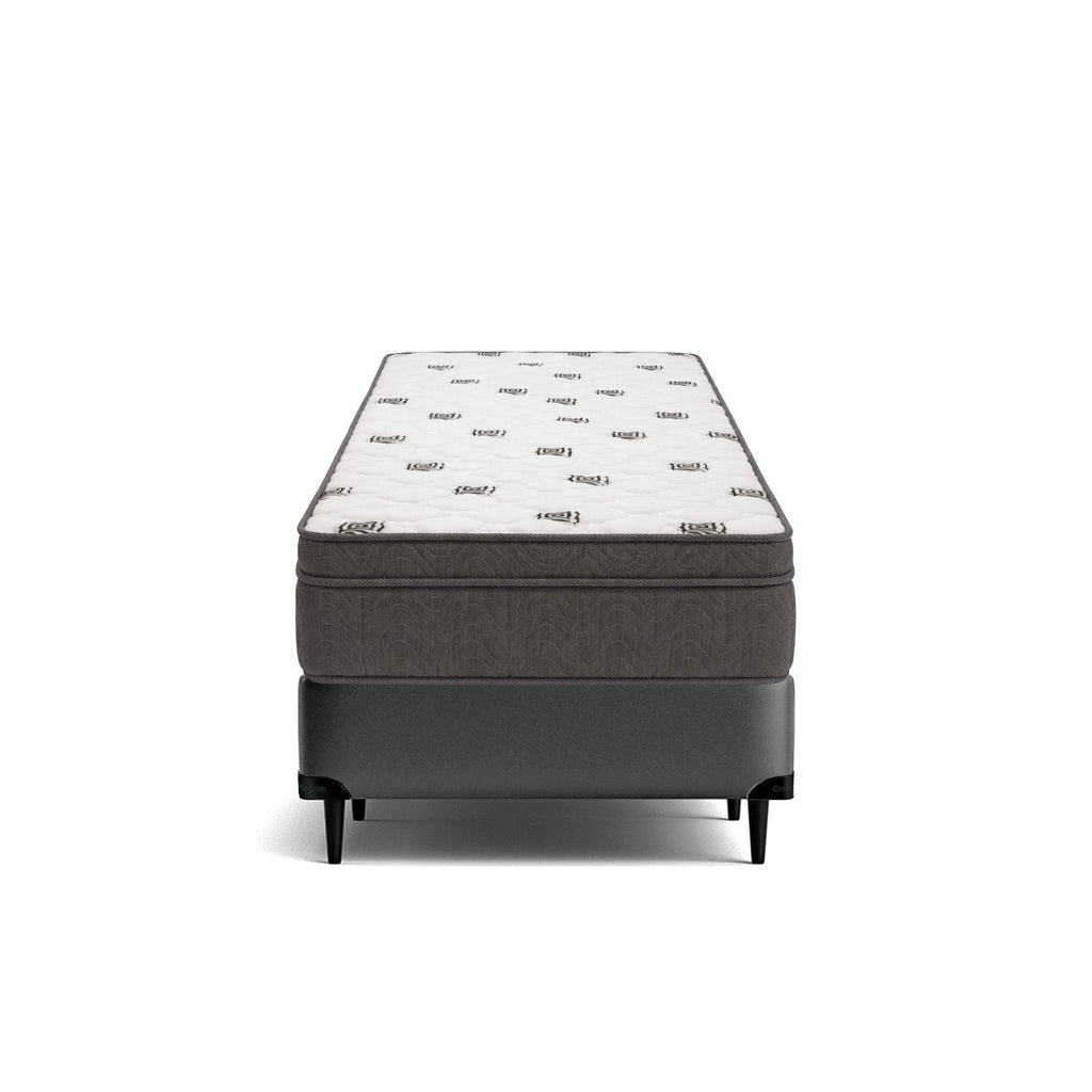 Cama  Box e Colchão Light D45 - Solteiro (88x188) - Ortobom