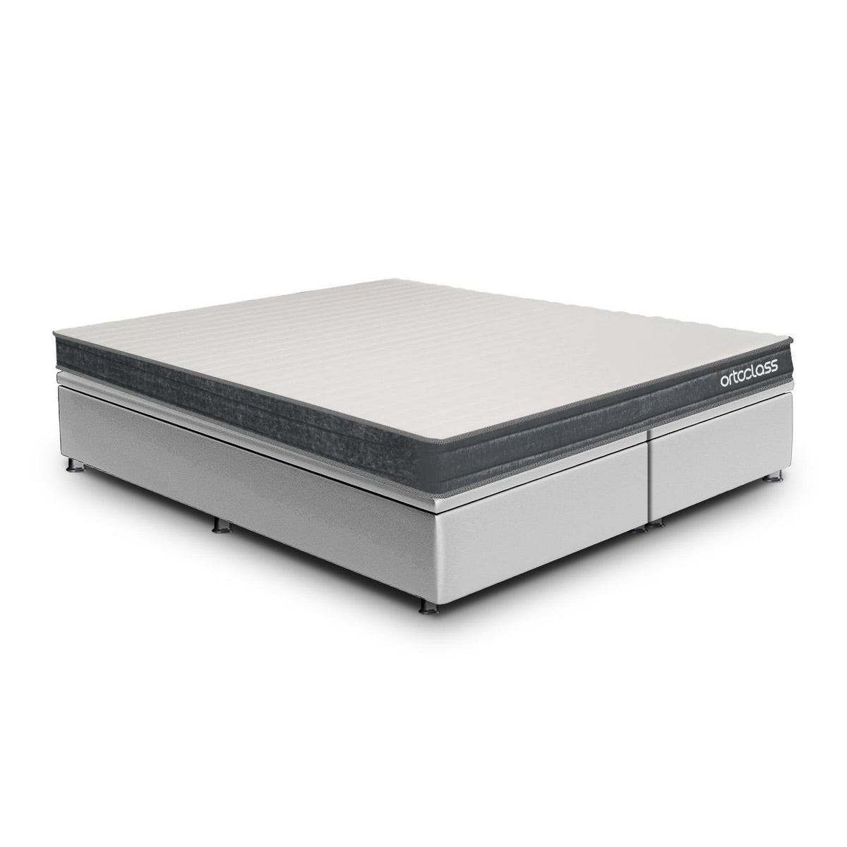 Cama Baú e Ortoclass D23 Queen (158x198) Ortobom