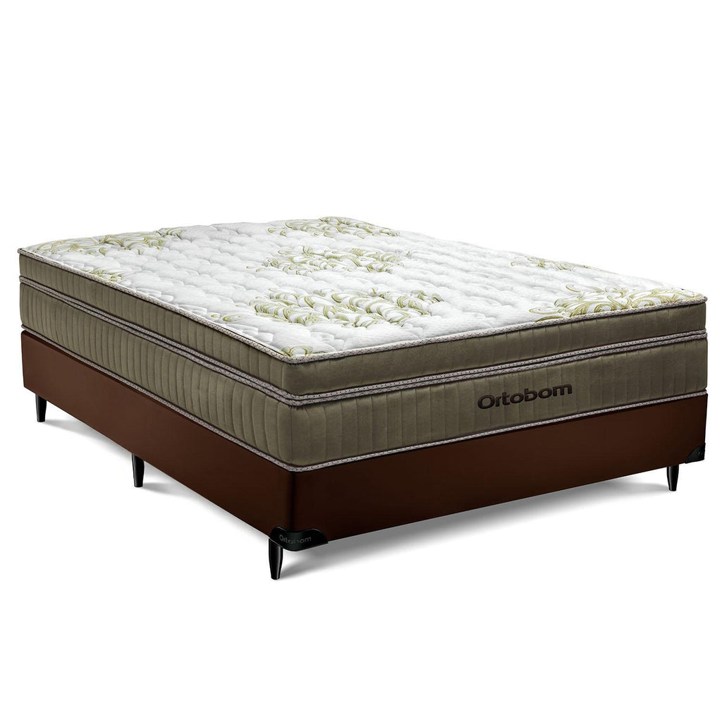 Cama Box Ortobom GoldUltra Molas Ensacadas Casal(138x188x68)