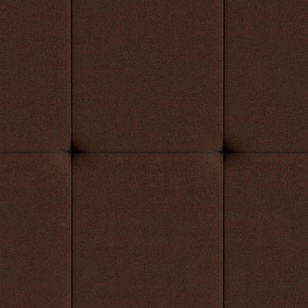 Cabeceira Piave Veluto Marrom S King (8x195x120) - Ortobom