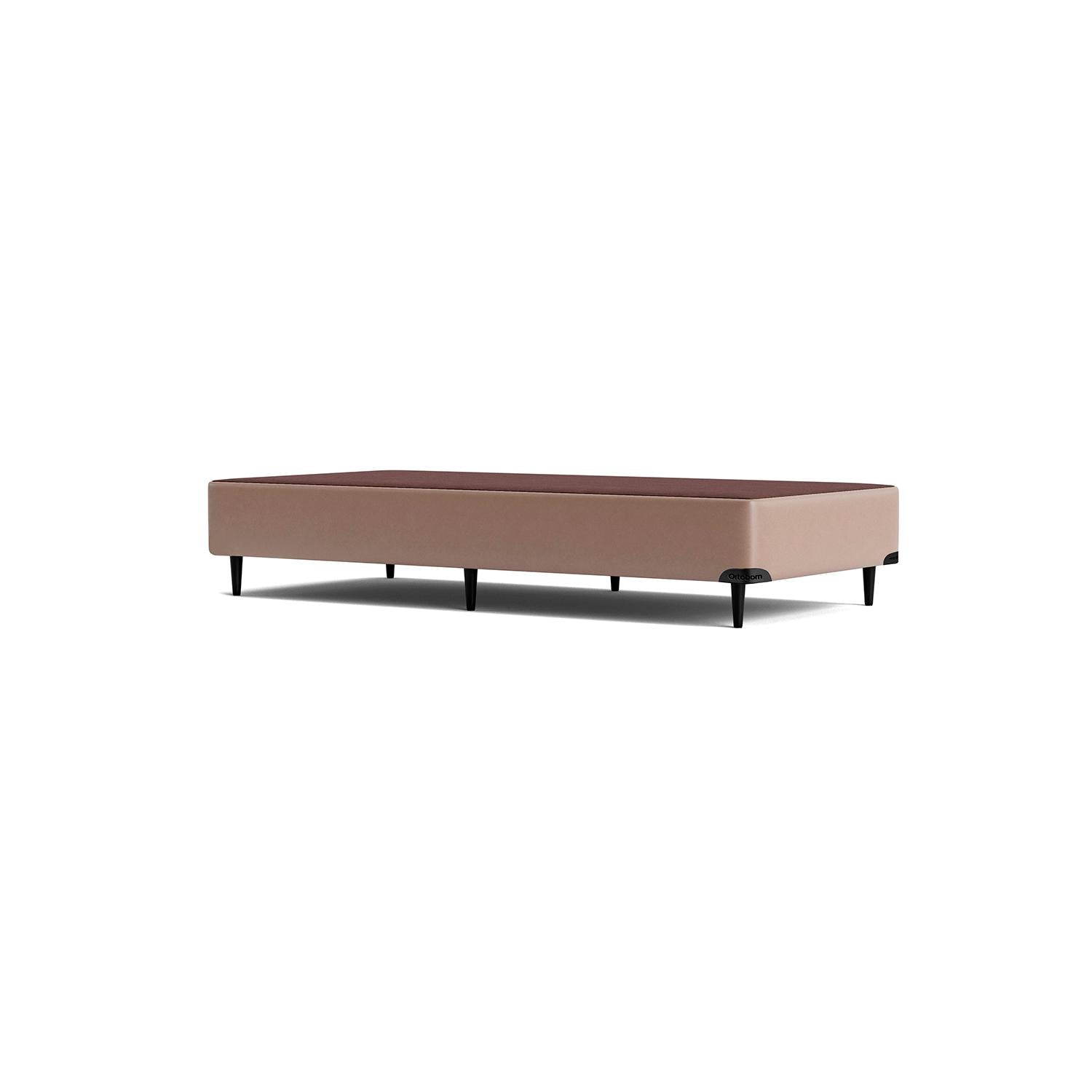 Base Sommier Corino Bege Solteiro (88x188x23) - Ortobom