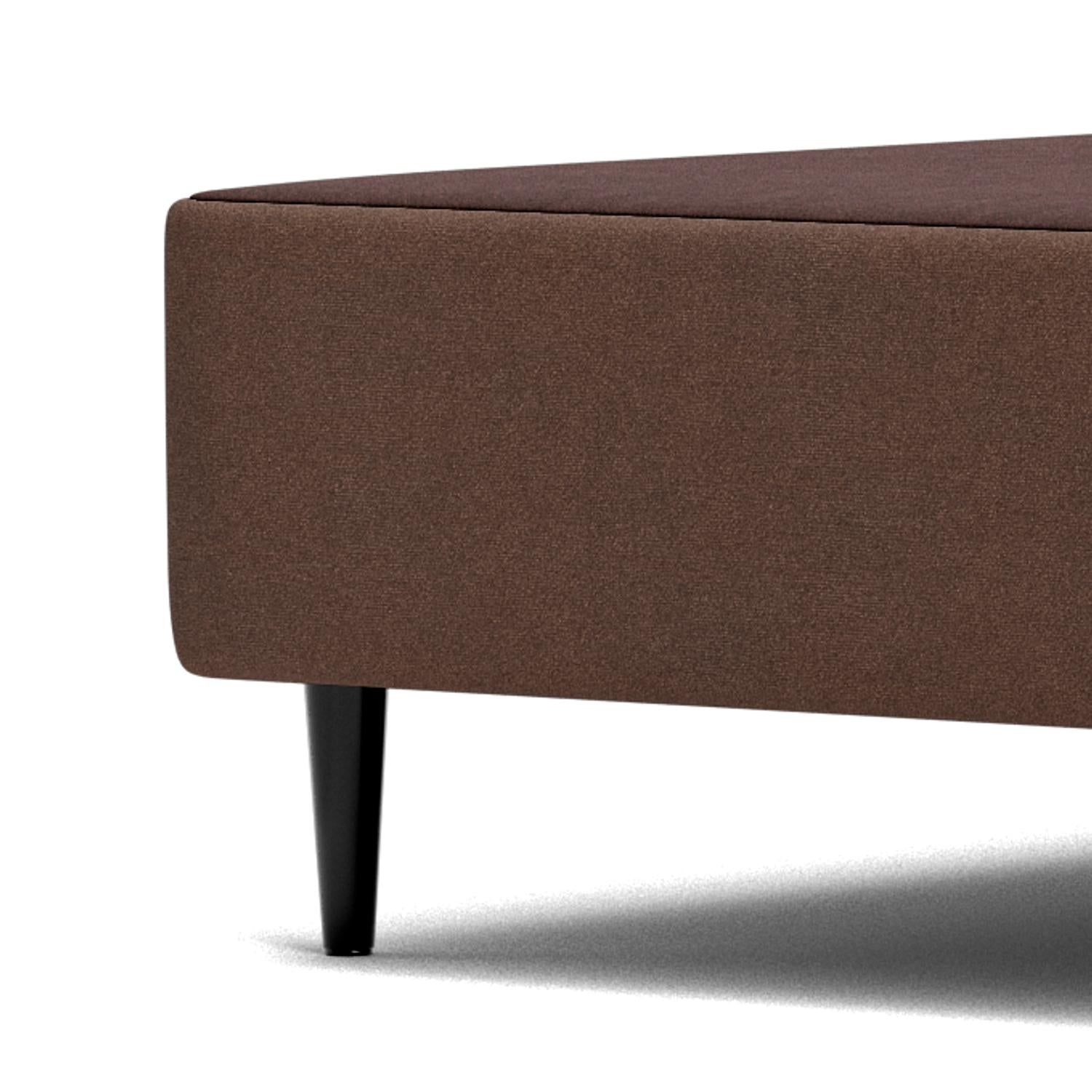 Base Sommier Camurça Bege Solteiro (78x188x23) - Ortobom