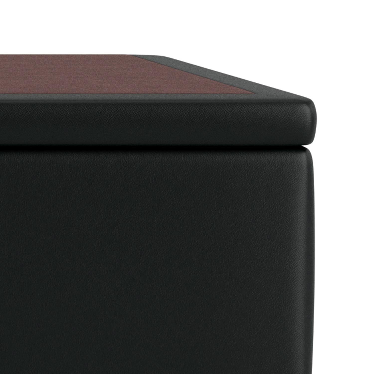 Base Baú Physical Preto Casal (138x188x39) - Ortobom