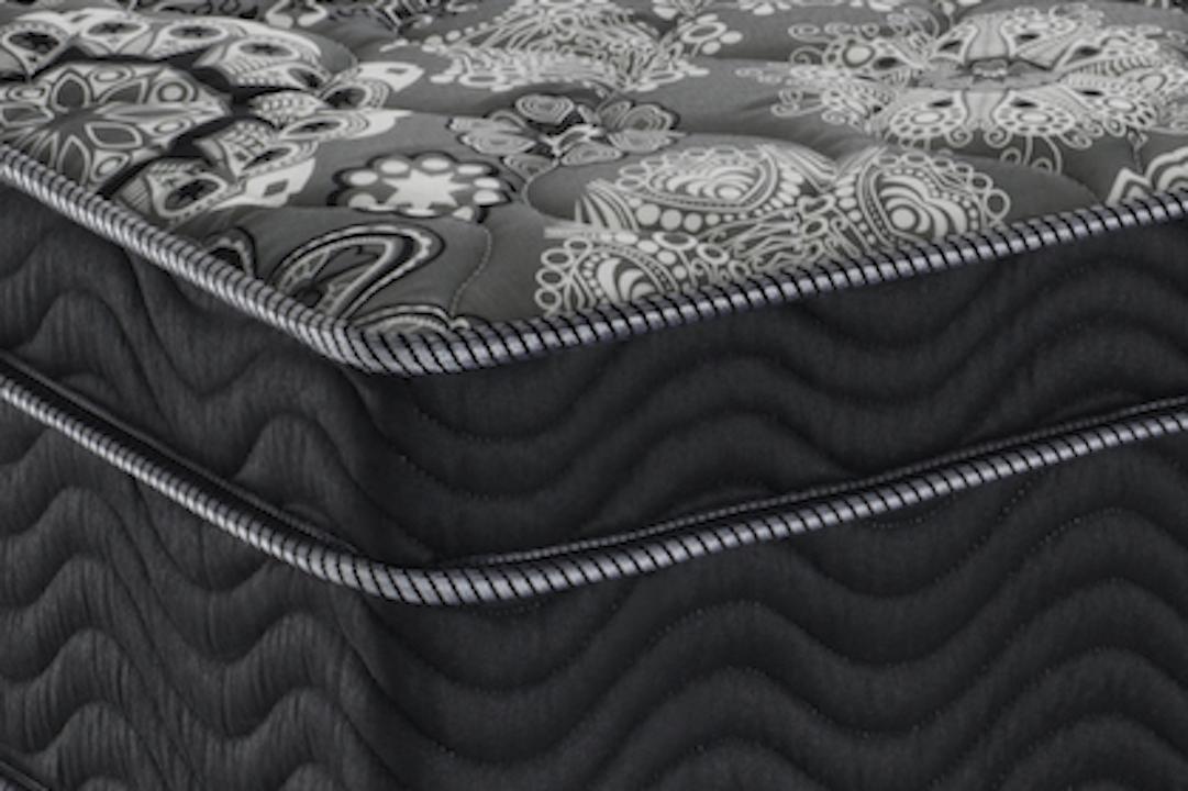 Cama Box Ortobom ISO Nanolastic Black Casal (138x188x61)