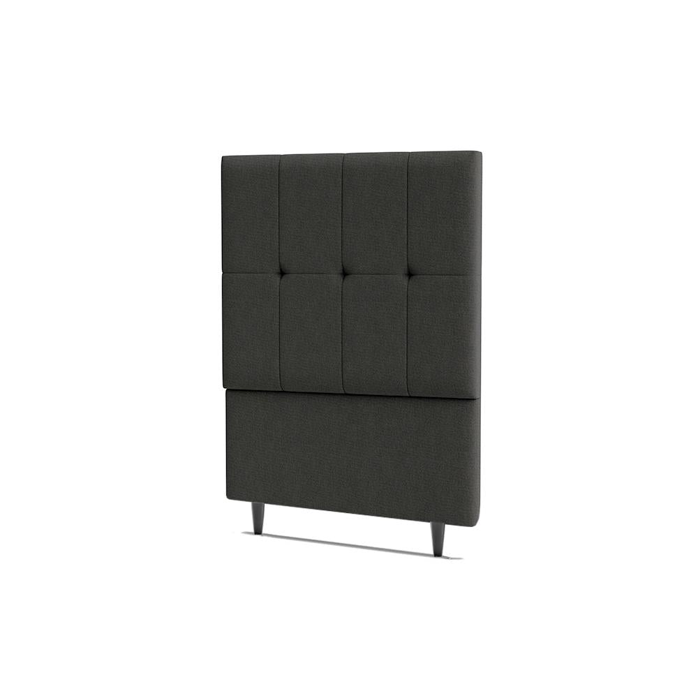 Cabeceira Piave Linho Cinza Solteiro (8x90x120) - Ortobom