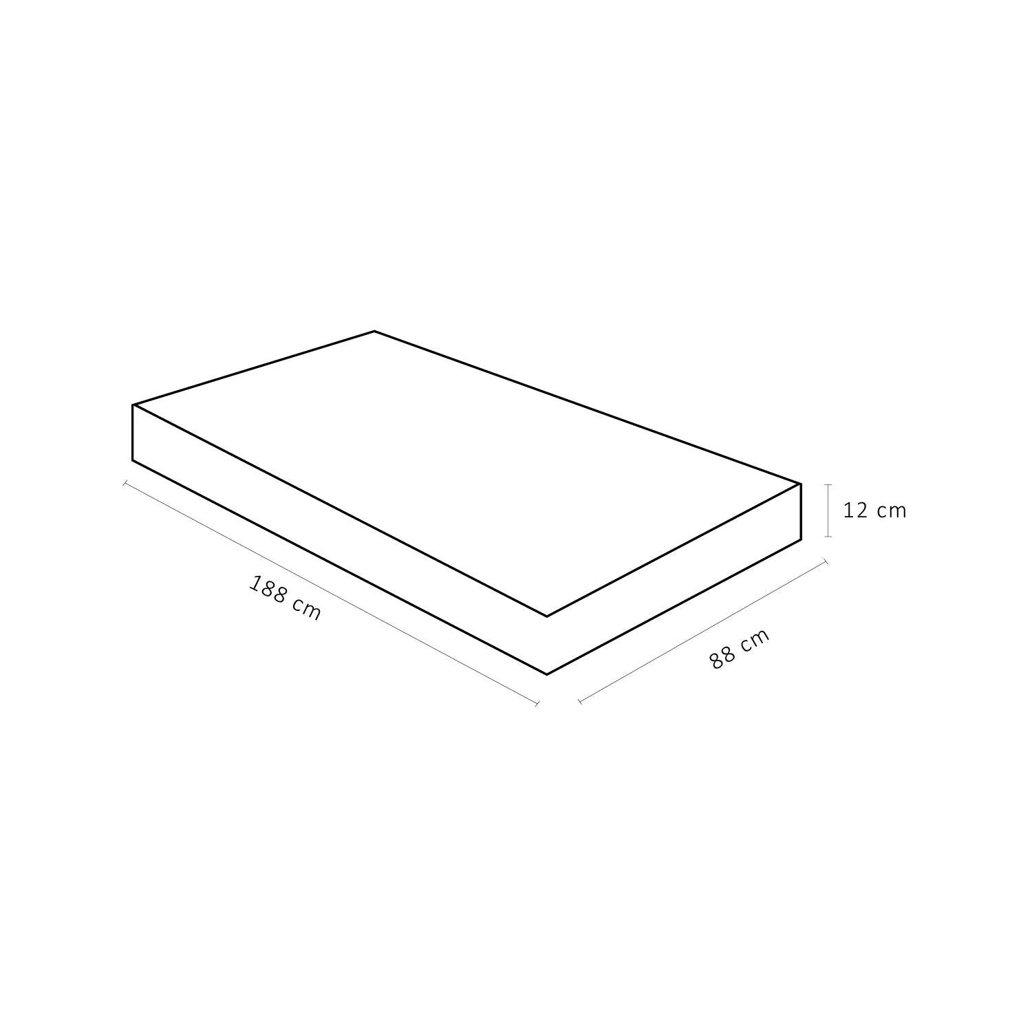 Colchão Hospitalar D45 – Solteiro(88x188x12) - Ortobom