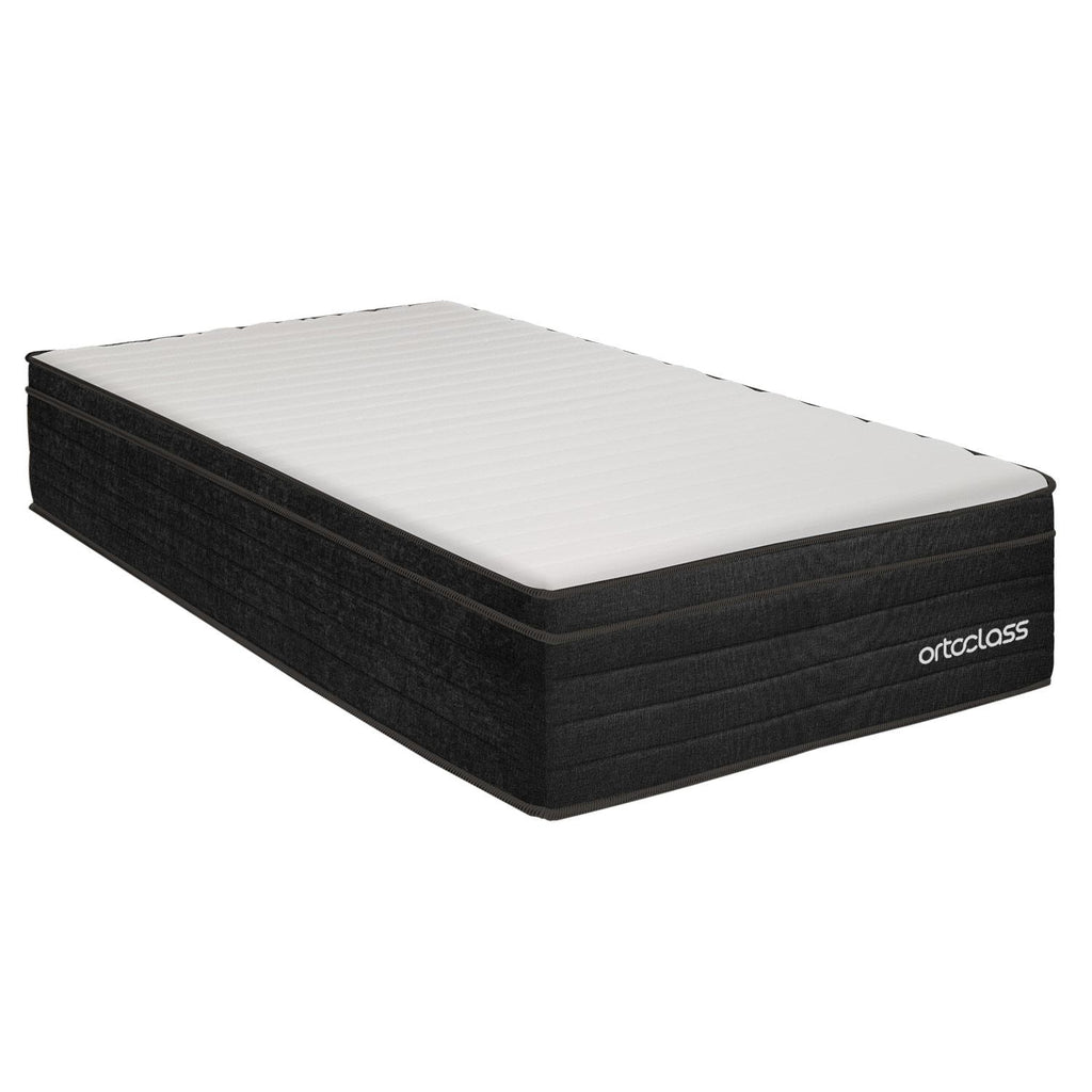 Cama Box e Colchão Poli Pillow D45 - Solt.(78x188)-Ortoclass