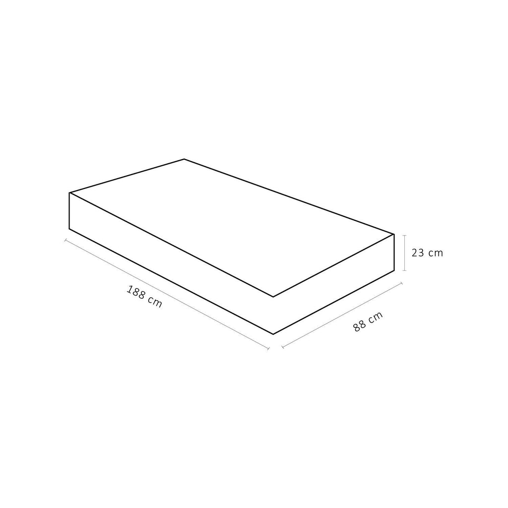 Colchão Physical Nanolastic – Solteiro (88x188x23) - Ortobom