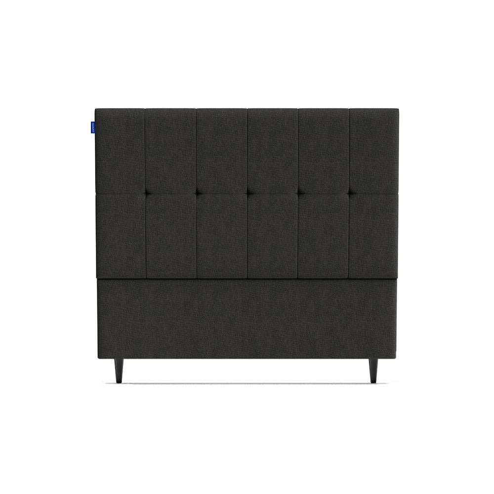 Cabeceira Piave Linho Cinza Casal (8x140x120) - Ortobom