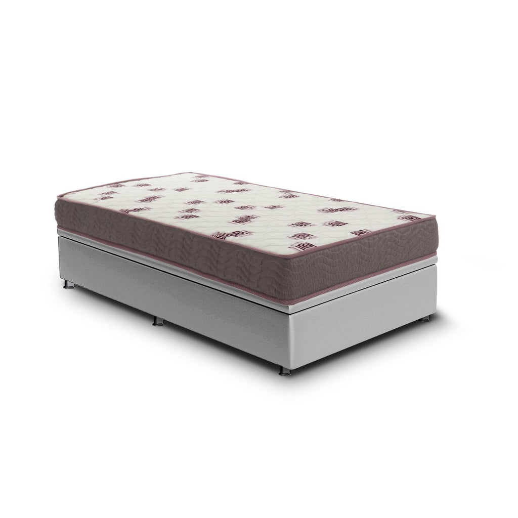 Cama Baú e Light D28 Solteiro Ortobom