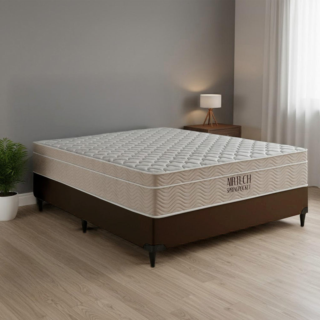 Cama Box  Airtech Molas Ensacadas Viúva (128x188)- Ortobom