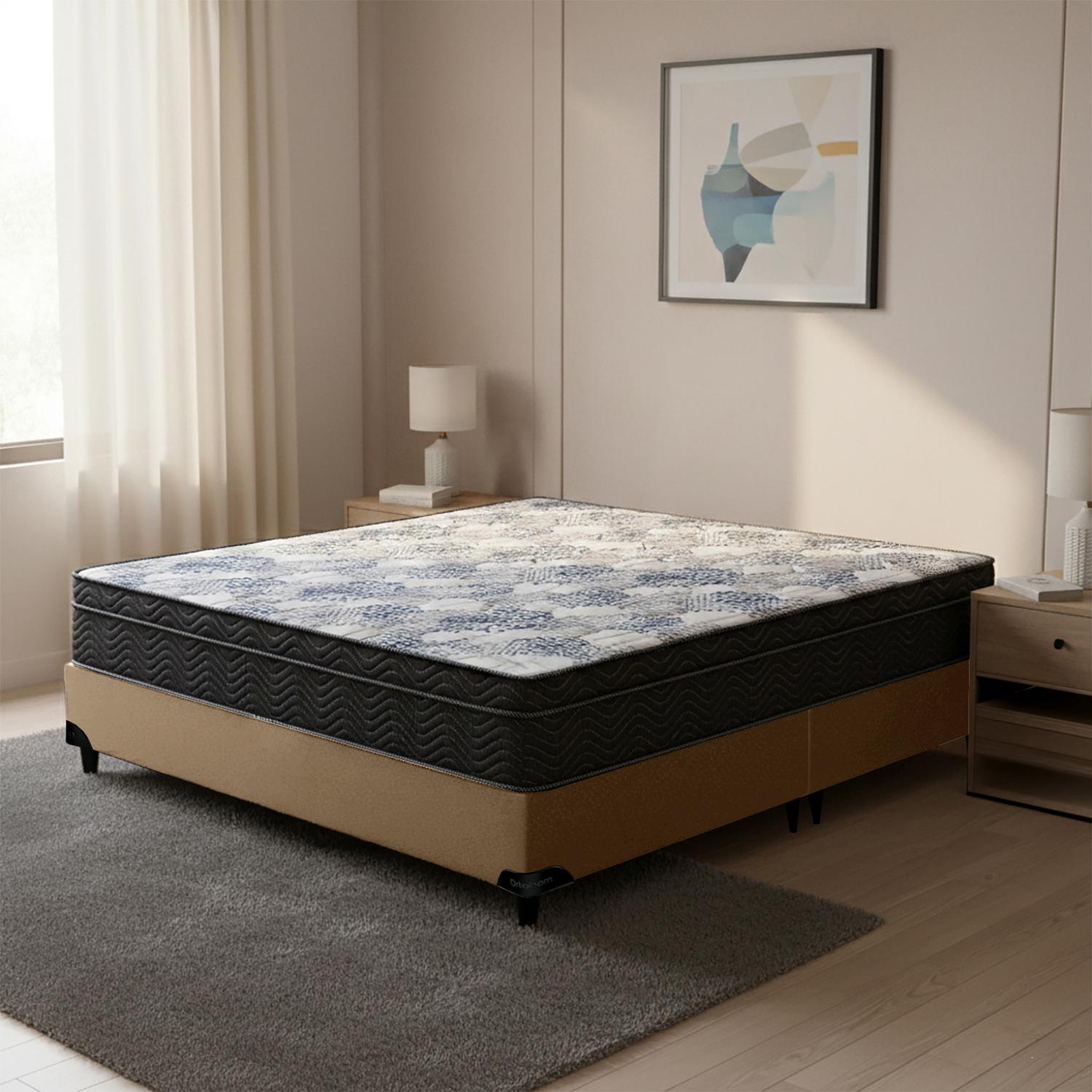 Cama  Box  Iso Superpocket - Queen (158x198) - Ortobom