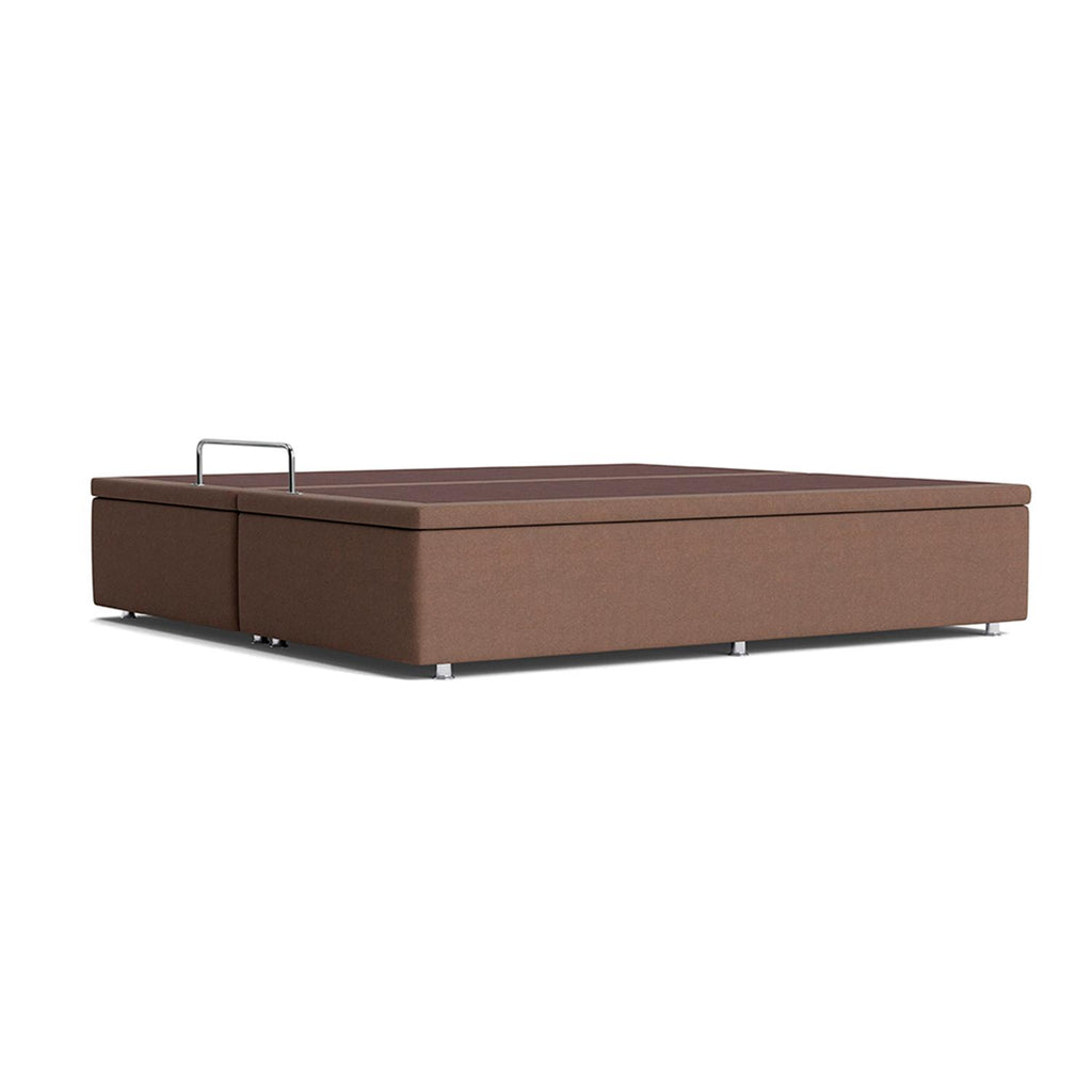 Cama Baú e Poli Ortopillow D33 Queen (158x198) Ortobom