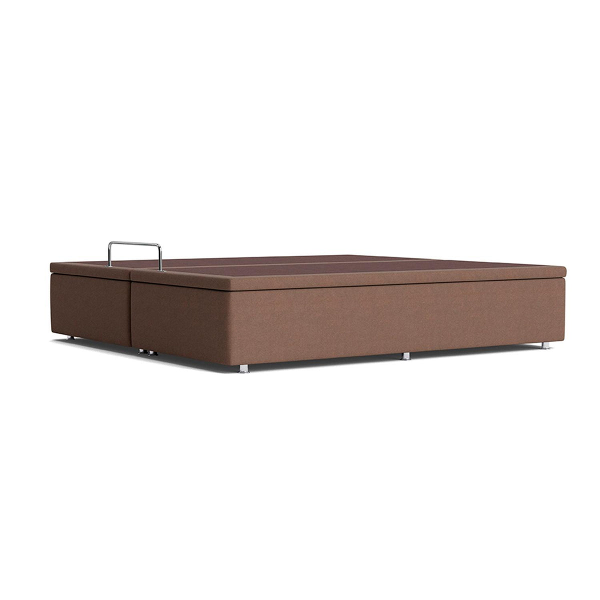 Cama Baú e Poli Ortopillow D33 Queen (158x198) Ortobom