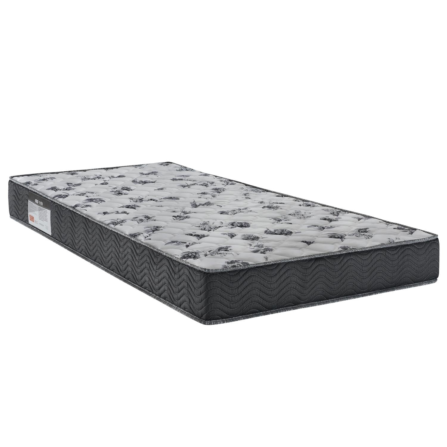Cama box e Colchão ISO 100 D33 – Solteiro(88x188)-Ortobom