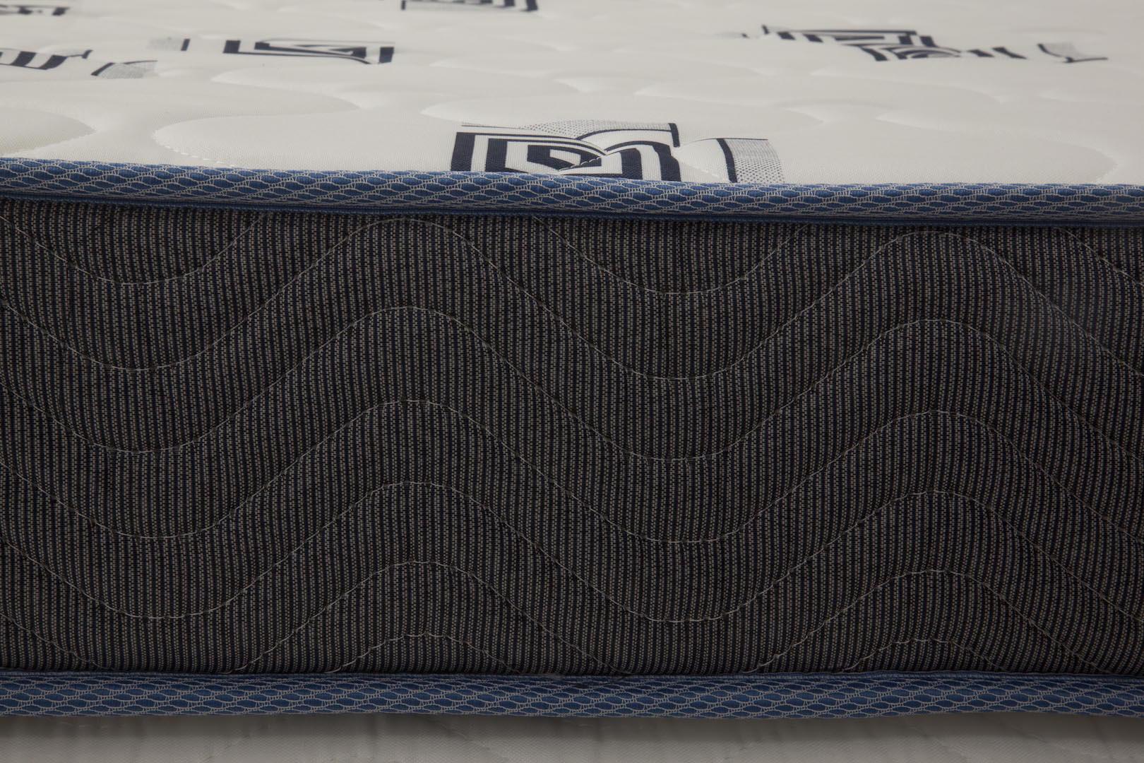 Cama Box e Colchão Light D33 - Casal (138x188) - Ortobom