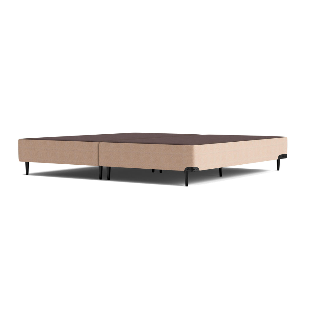 Base Sommier Linho Bege Queen (158x198x23) - Ortobom