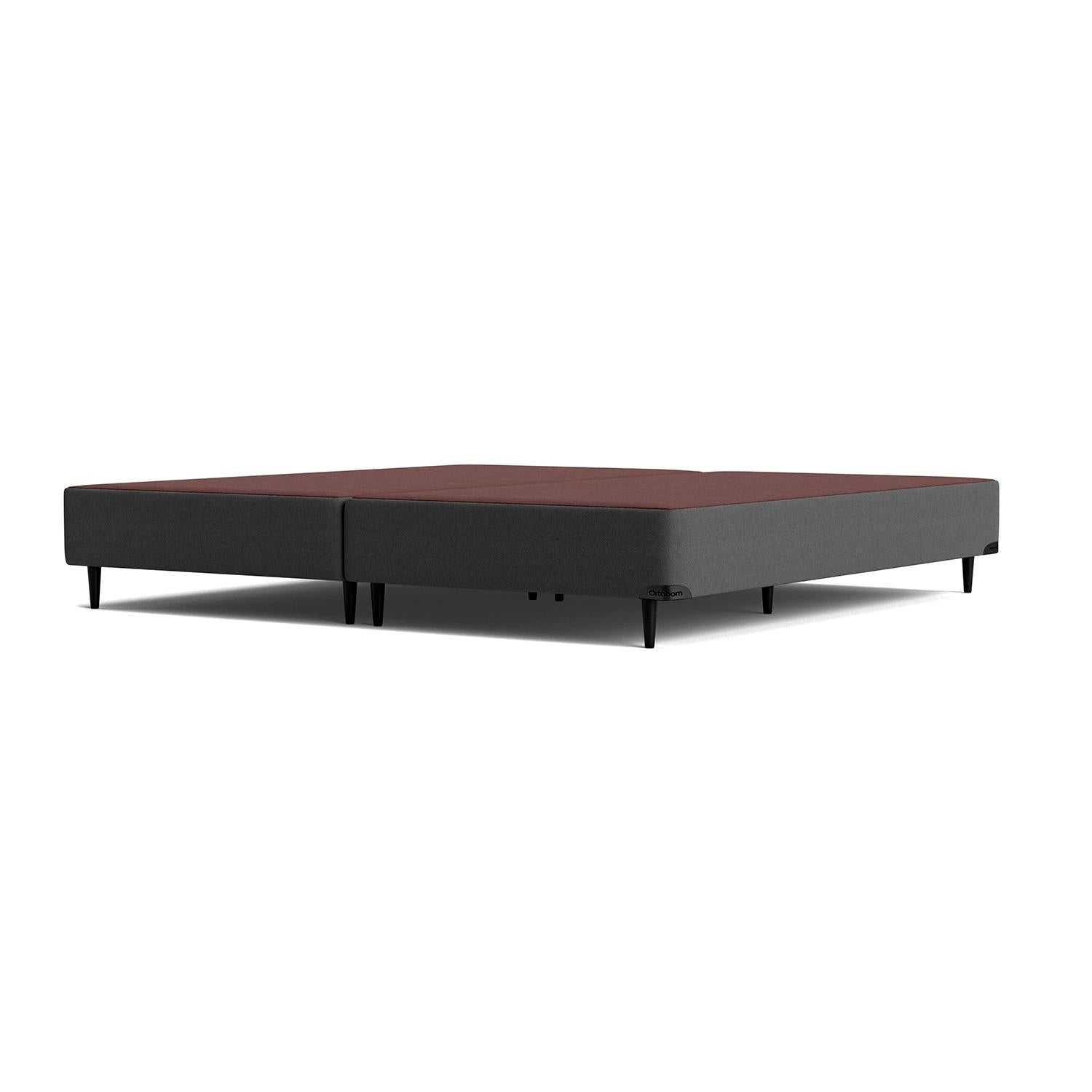 Base Sommier Camurça Cinza Super King (193x203x23) - Ortobom