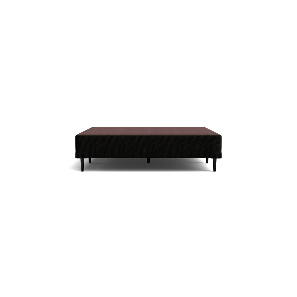 Base Sommier Linho Preto Casal (138x188x23) - Ortobom