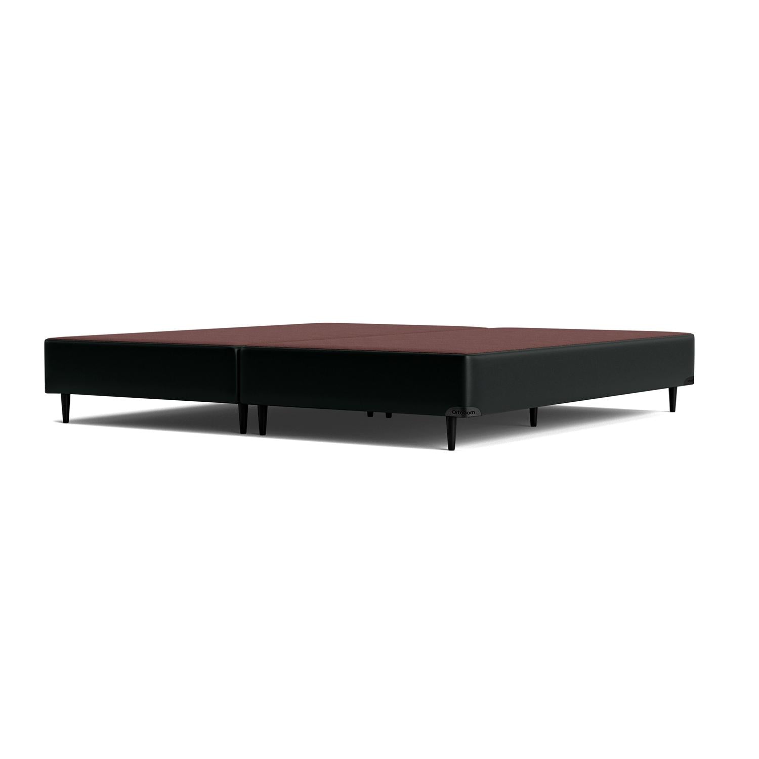Base Sommier Preto Queen (158x198x23) - Ortobom