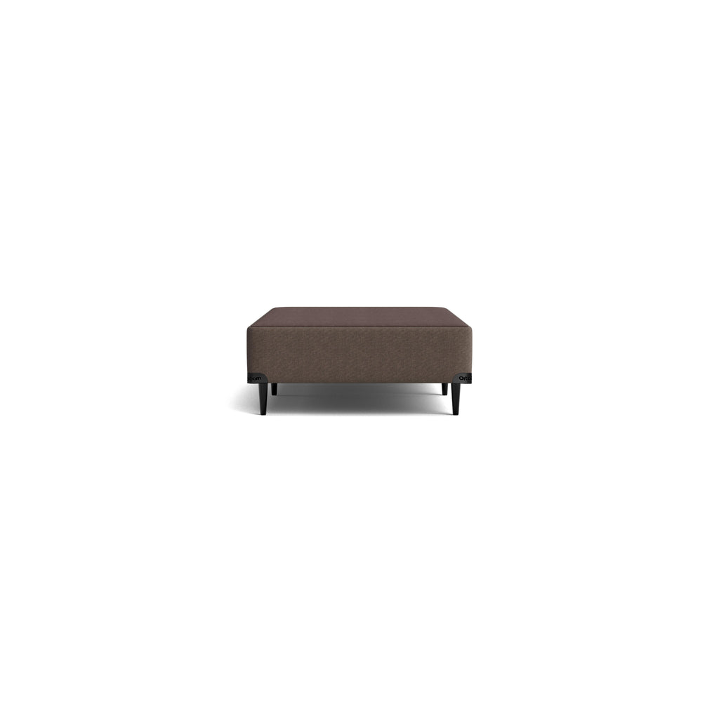 Base Sommier Linho Marrom Solteiro (88x188x23) - Ortobom