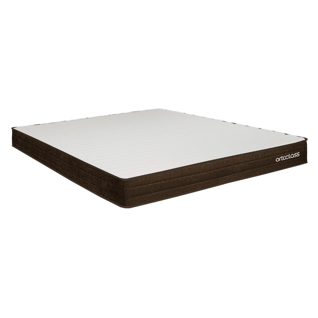 Cama Box e Colchão Poli D28 - Queen (158x198)- Ortoclass