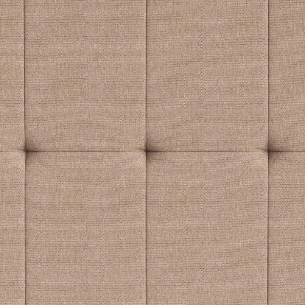 Cabeceira Piave Veluto Bege Solteiro (8x90x120) - Ortobom