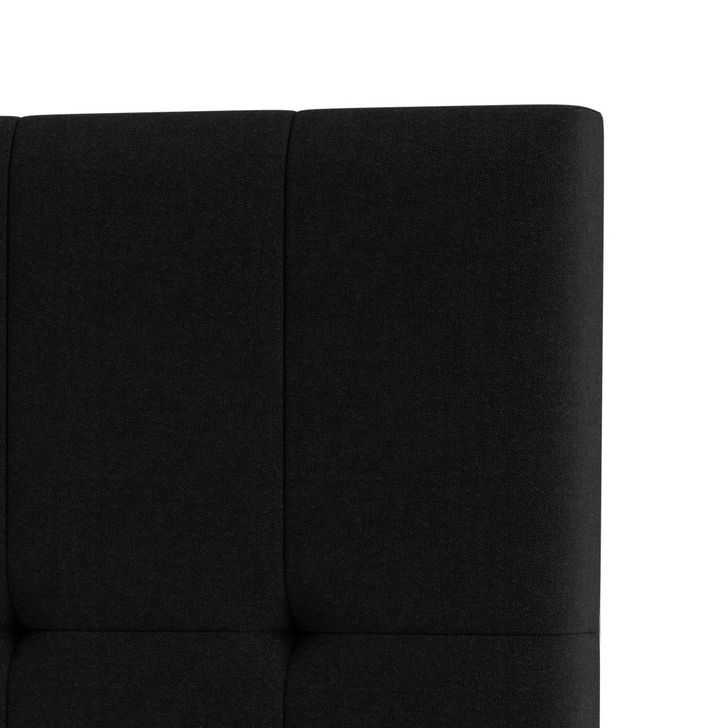 Cabeceira Piave Linho Preto Solteiro (8x90x120) - Ortobom