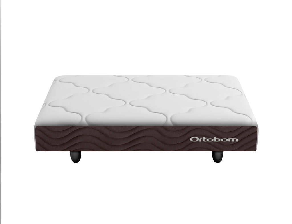 Mini Base Pet Camurça Branco/Marrom (13X100X80)