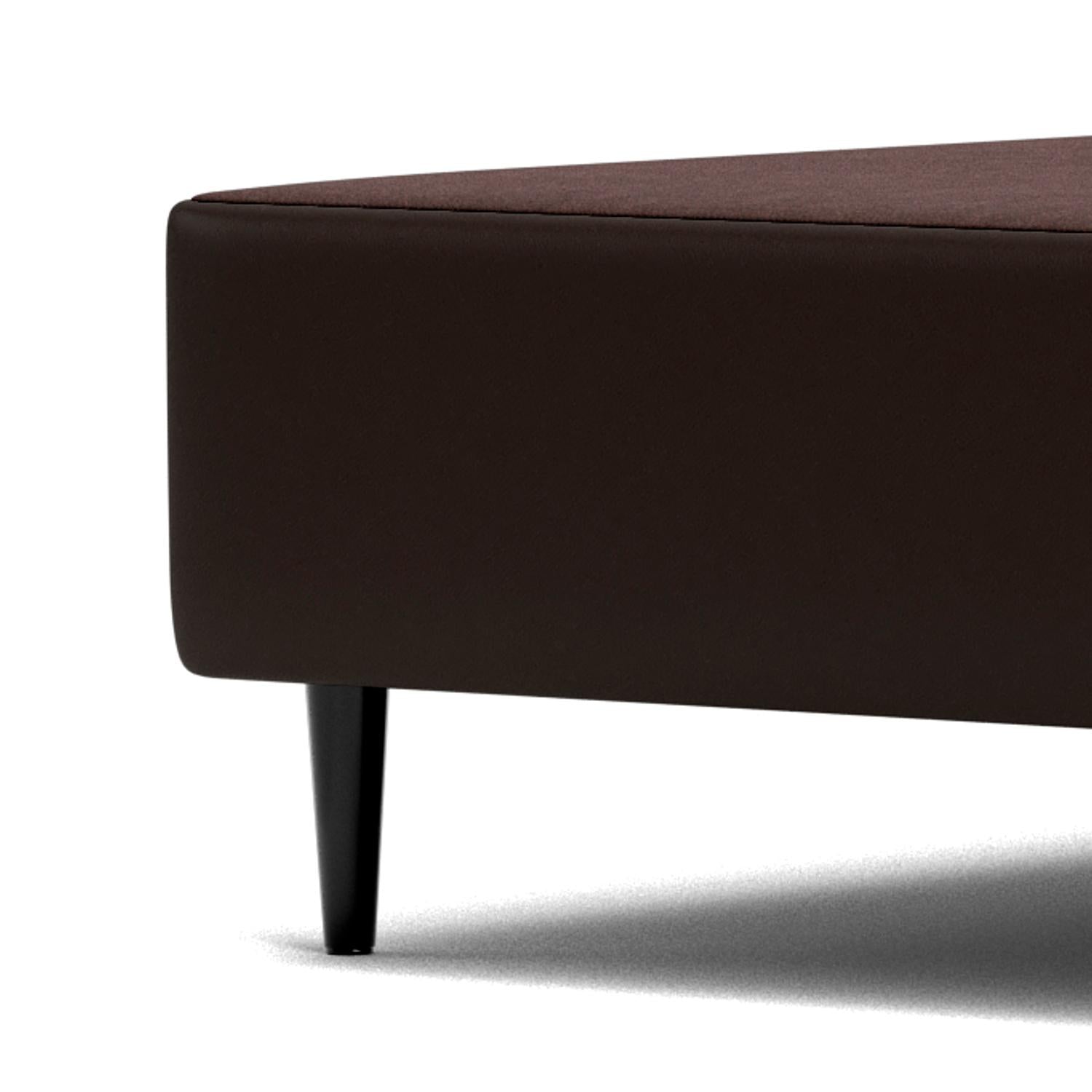 Base Sommier Corino Marrom Viúva (128x188x23) - Ortobom