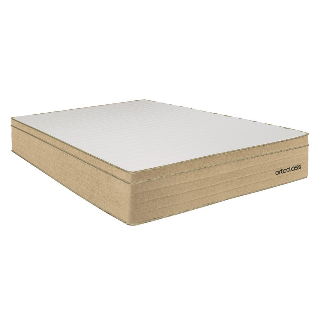 Cama Box e Colchão Poli Pillow D33- Casal(138x188)-Ortoclass