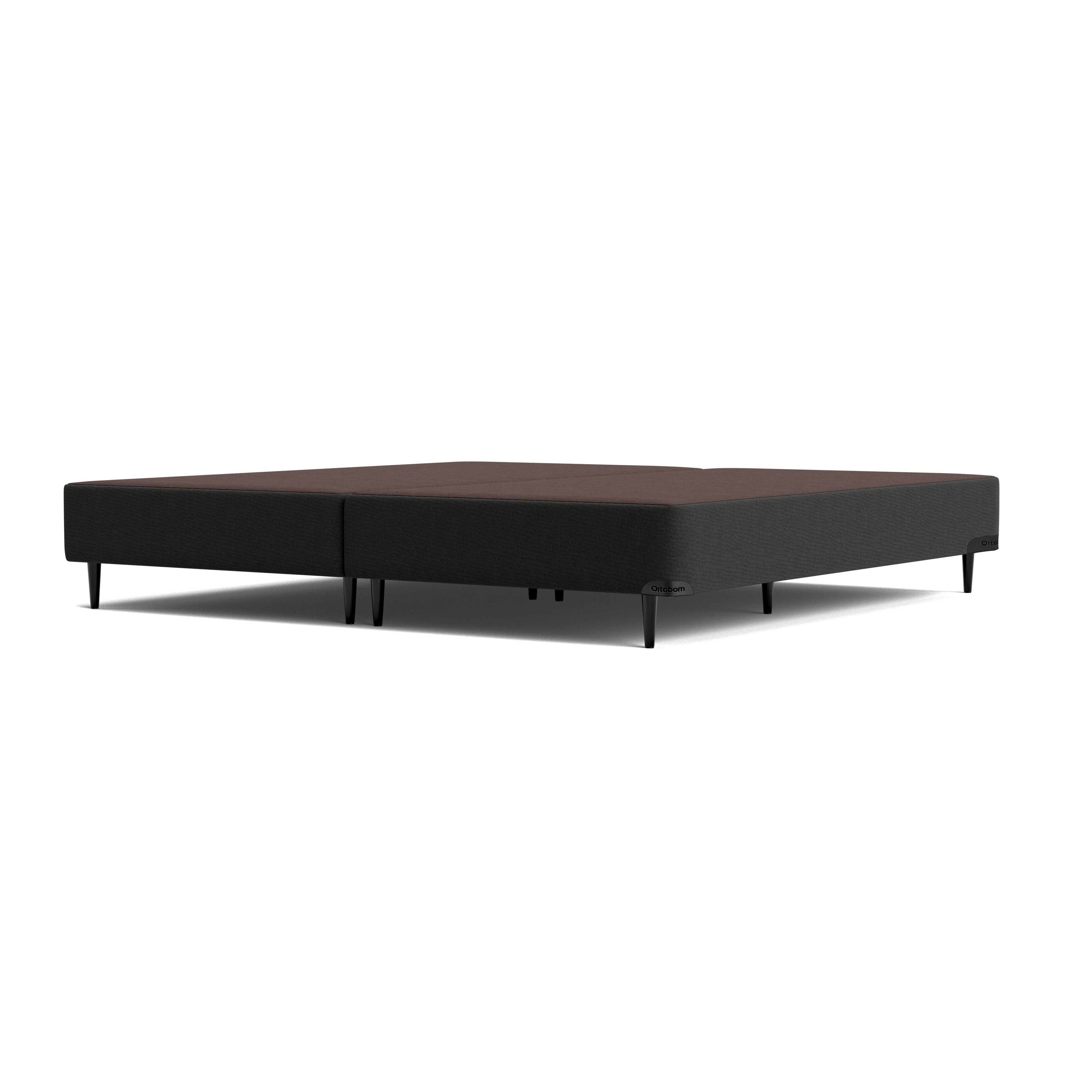 Cama Box  Cabeceira Elegant Nano SuperKing  (193x203)Ortobom