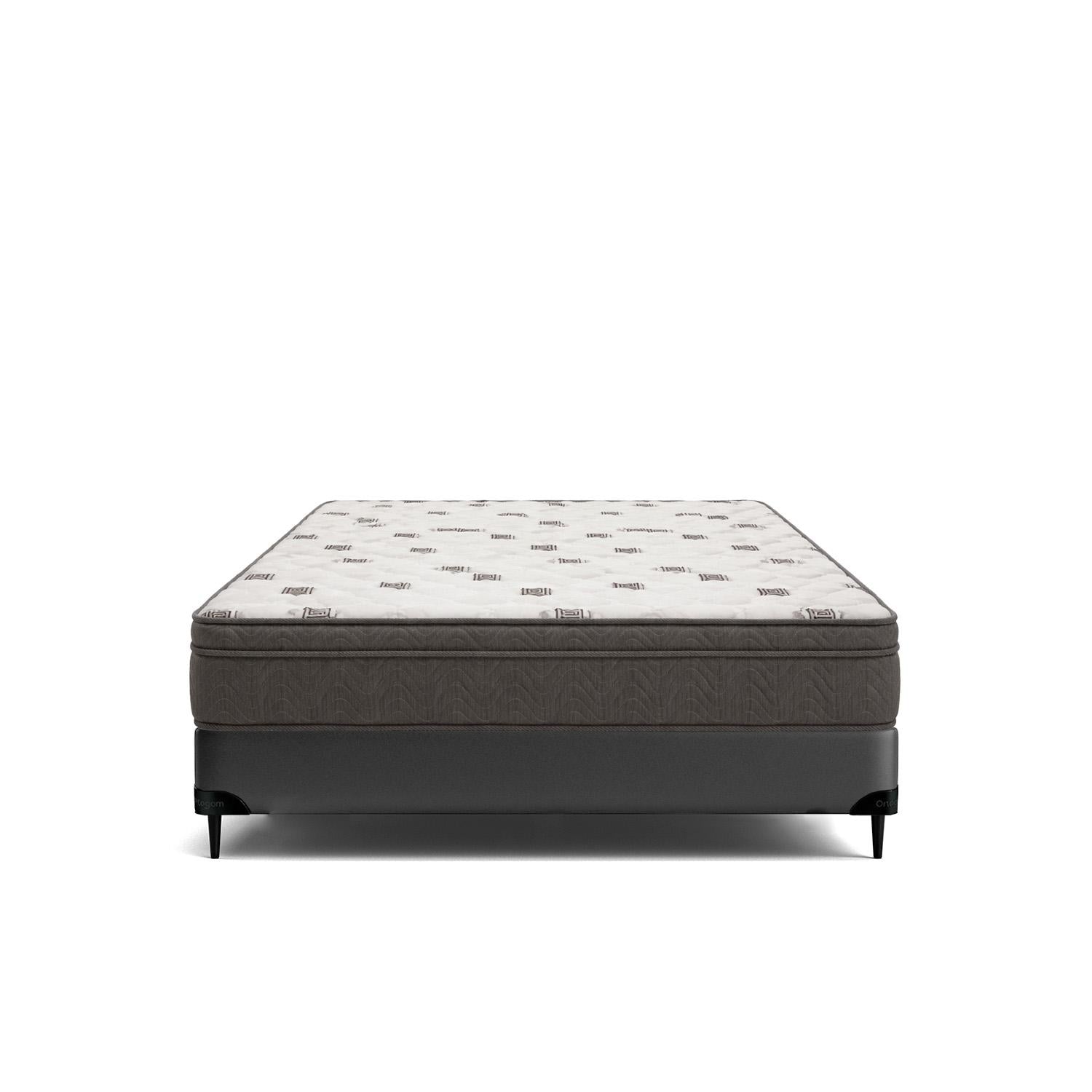 Cama  Box e Colchão Light D45 - Casal (138x188) - Ortobom