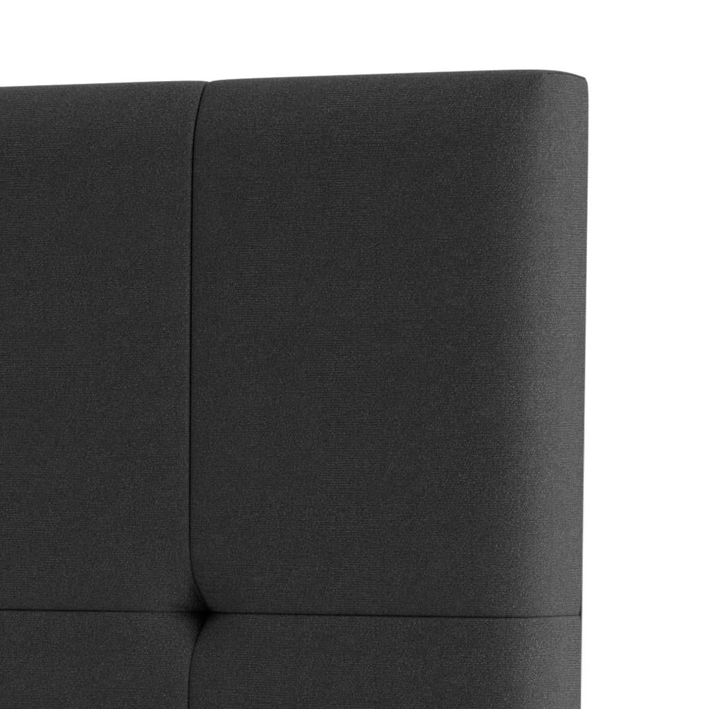 Cabeceira Piave Veluto Cinza Queen (8x160x120) - Ortobom