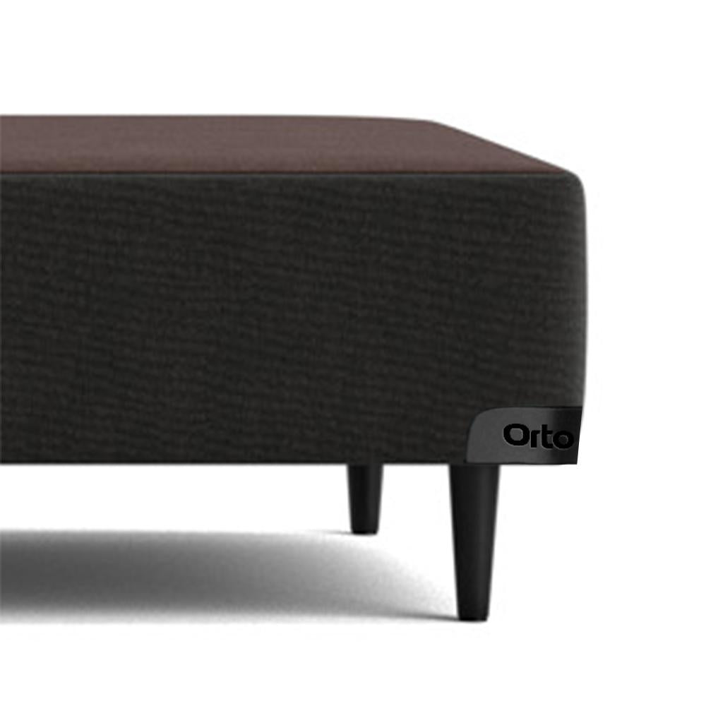 Base Sommier Linho Cinza Casal (138x188x23) - Ortobom