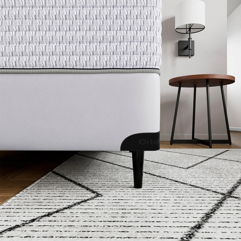 Base Sommier Branco Solteiro (88x188x23) - Ortobom