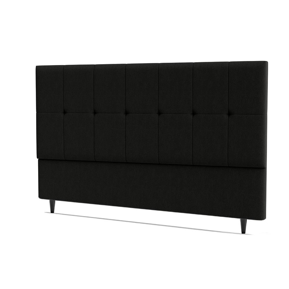 Cabeceira Piave Linho Cinza Super King (8x195x120) - Ortobom