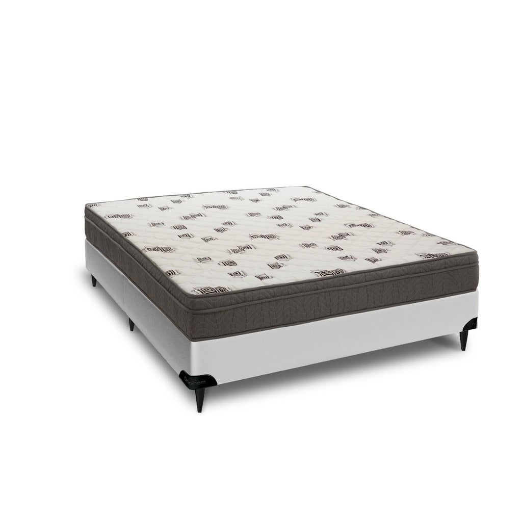 Cama  Box e Colchão Light D45 - Casal (138x188) - Ortobom