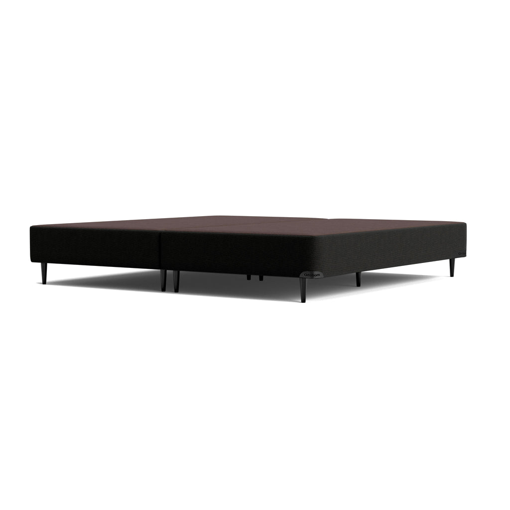 Base Sommier Linho Preto Queen (158x198x23) - Ortobom