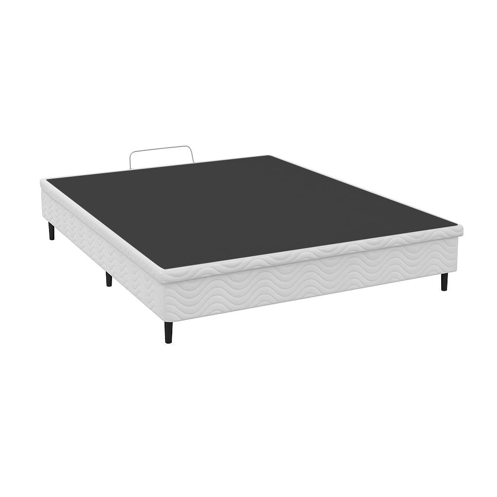 Base Baú Physical Branco Casal (138x188x25) - Ortobom