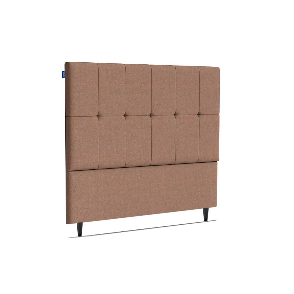 Cabeceira Piave Linho Bege Casal (8x140x120) - Ortobom