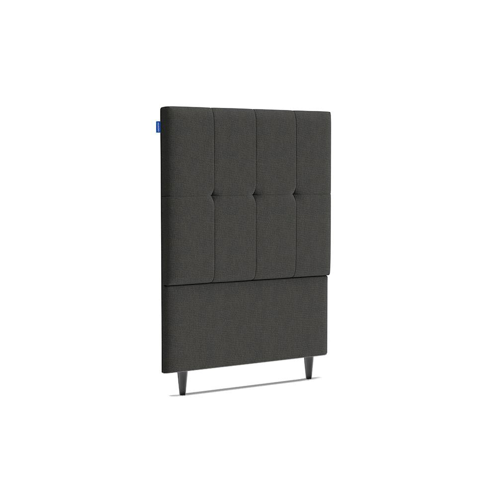 Cabeceira Piave Linho Cinza Solteiro (8x90x120) - Ortobom