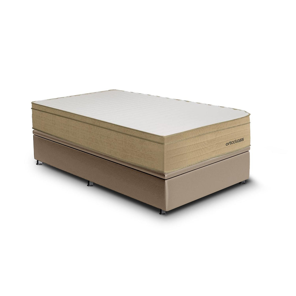 Cama Baú e Poli Ortopillow D33 Solteiro (88x188) Ortobom