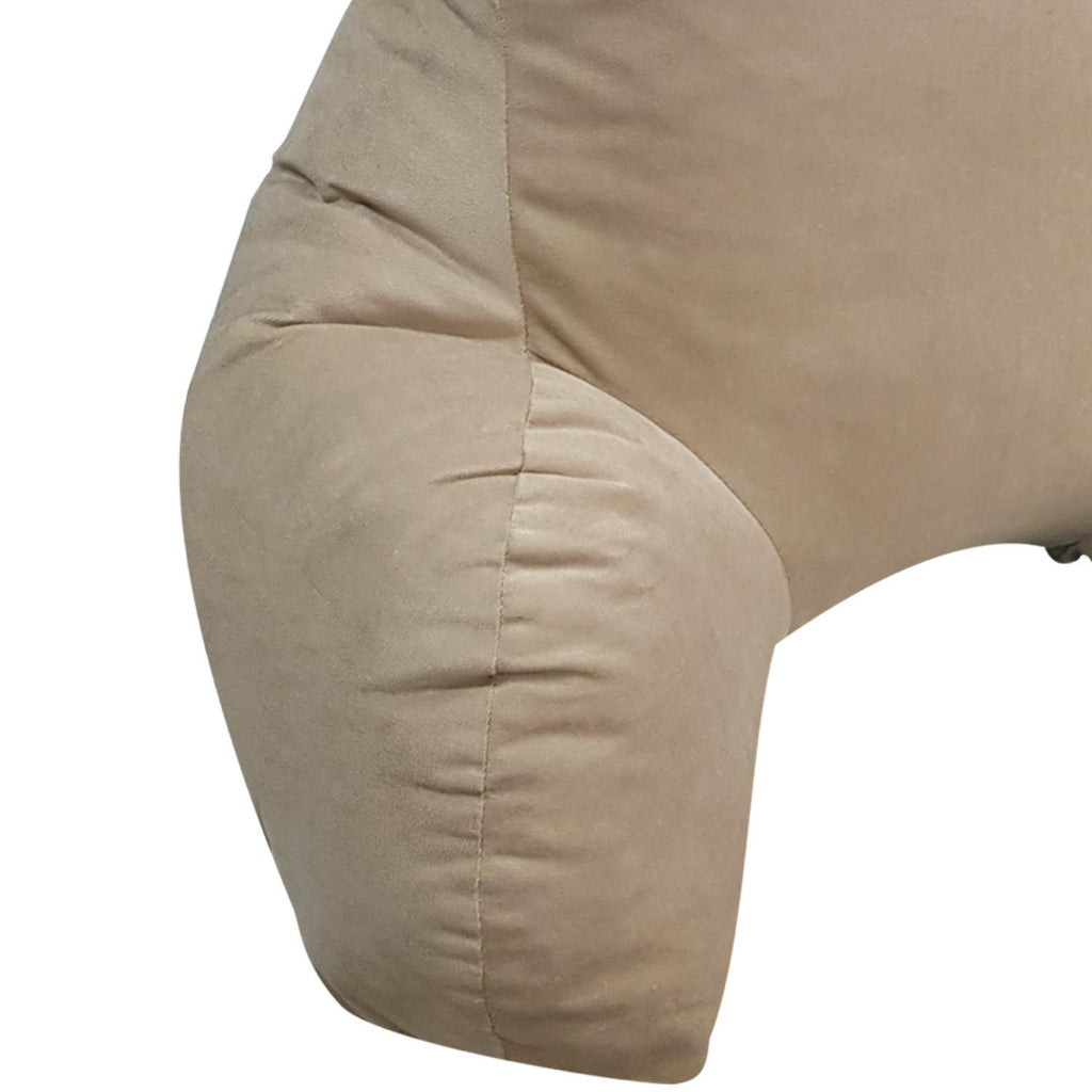 Encosto Dino Veludo Bege (50x60x75)