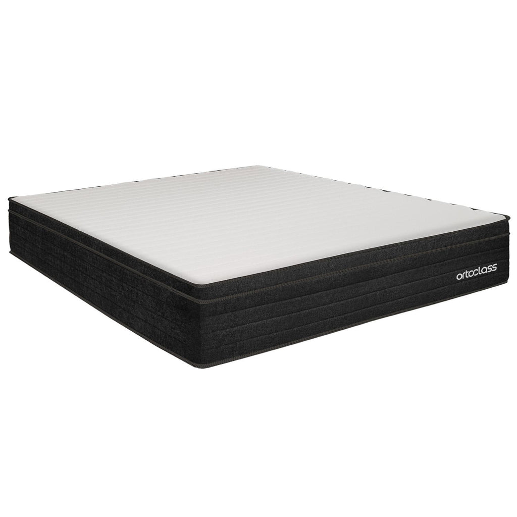 Cama Box e Colchão Poli Pillow D45 -Queen(158x198)-Ortoclass